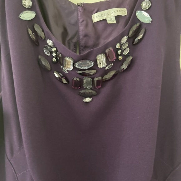 Women’s Size 10 Purple Dress NWT - Picture 2 of 6